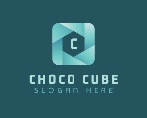 Cube Startup Business logo design