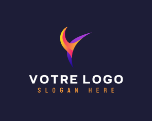 App - Letter Y Generic Colorful logo design