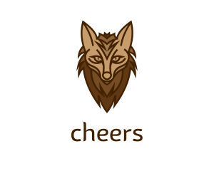 Fox - Brown Wild Hyena logo design