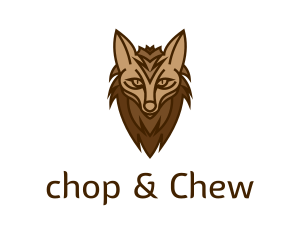Wild - Brown Wild Hyena logo design