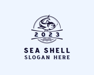 Sea Bass Marine Fisheries logo design