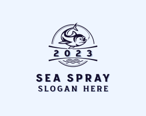 Sea Bass Marine Fisheries logo design