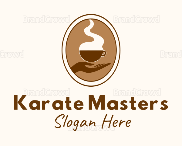 Hand Brewed Coffee Logo