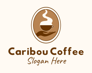 Hand Brewed Coffee logo design