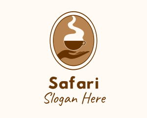Cafe - Hand Brewed Coffee logo design