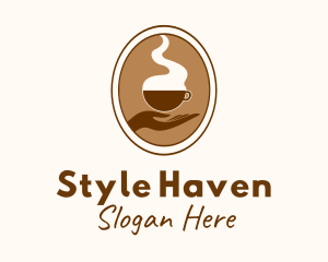 Brewed  Coffee - Hand Brewed Coffee logo design