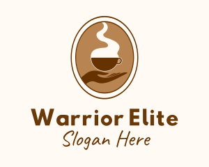Cappuccino - Hand Brewed Coffee logo design
