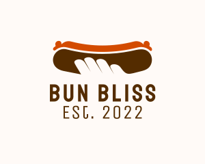 Buns - Hot Dog Sandwich Buns logo design