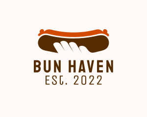 Buns - Hot Dog Sandwich Buns logo design