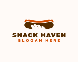 Hot Dog Sandwich Buns logo design