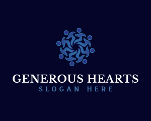 Giving - Community Foundation Group logo design