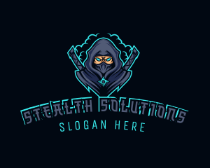 Stealth - Ninja Stealth Assassin logo design