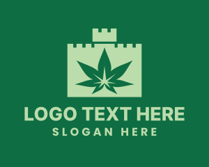 Turret - Cannabis Castle Company logo design