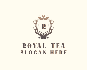 Royal University Wreath logo design