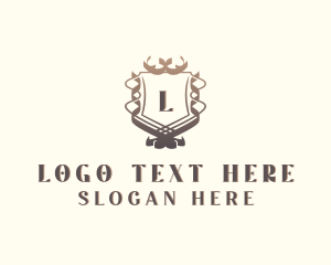 Elegant - Royal University Wreath logo design