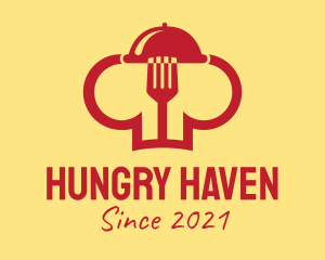 Hungry - Red Culinary School logo design