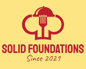Chefs Hat - Red Culinary School logo design