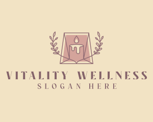 Candle Wellness Spa logo design