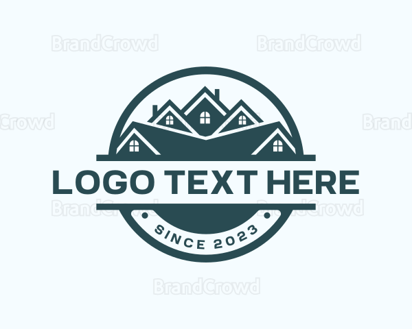 Residential Roofing Property Logo