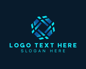 Web Design - Technology Software Media logo design