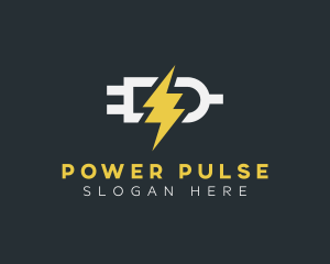 Wattage - Charging Lightning Plug logo design