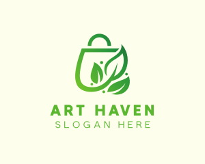 Plant Eco Bag logo design