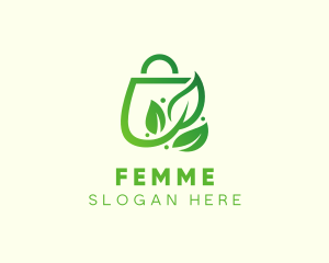 Plant Eco Bag logo design