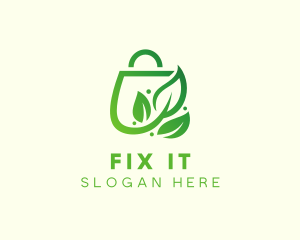 Plant Eco Bag logo design