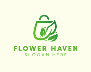 Plant Eco Bag logo design