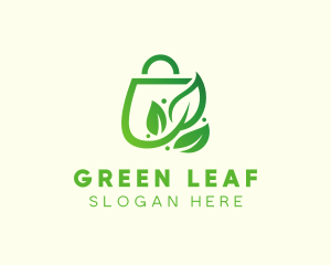 Plant Leaf Bag logo design