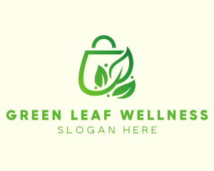 Plant Leaf Bag logo design