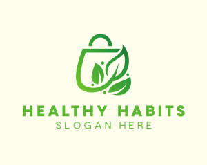 Plant Eco Bag logo design