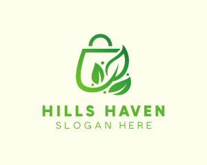 Plant Eco Bag logo design