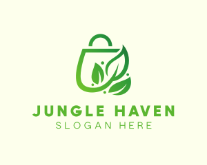 Plant Eco Bag logo design