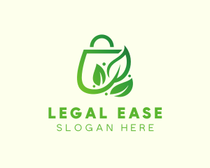 Plant Leaf Bag logo design