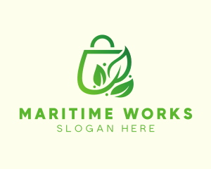 Plant Eco Bag logo design