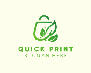 Plant Eco Bag logo design