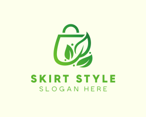 Plant Leaf Bag logo design