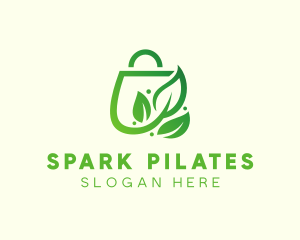 Plant Leaf Bag logo design