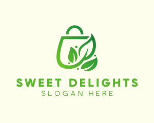 Plant Leaf Bag logo design