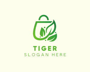 Plant Leaf Bag logo design