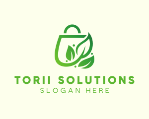 Plant Eco Bag logo design