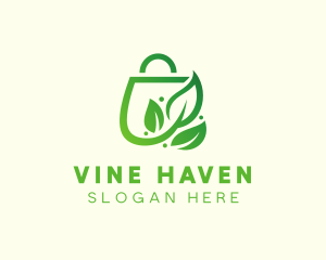 Plant Eco Bag logo design