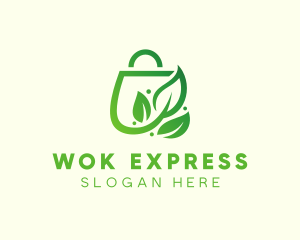 Plant Eco Bag logo design