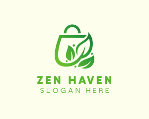 Plant Eco Bag logo design