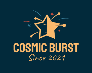 Starburst - Star Firework Celebration logo design