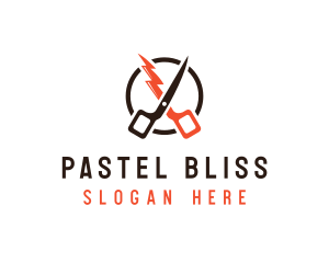 Fast Barber Hairdresser  logo design