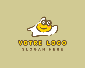 Egg Yolk Breakfast Logo