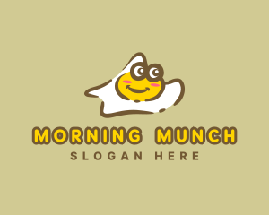 Brunch - Egg Yolk Breakfast logo design