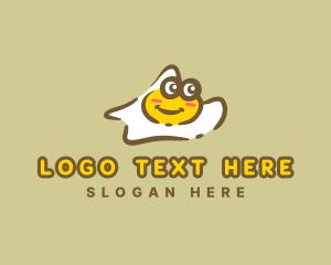 Egg Yolk Breakfast Logo